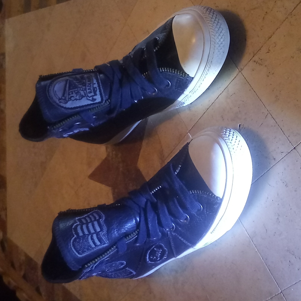 (Rare)Chuck Taylor Leather 7-M 9-W - Picture 8 of 12